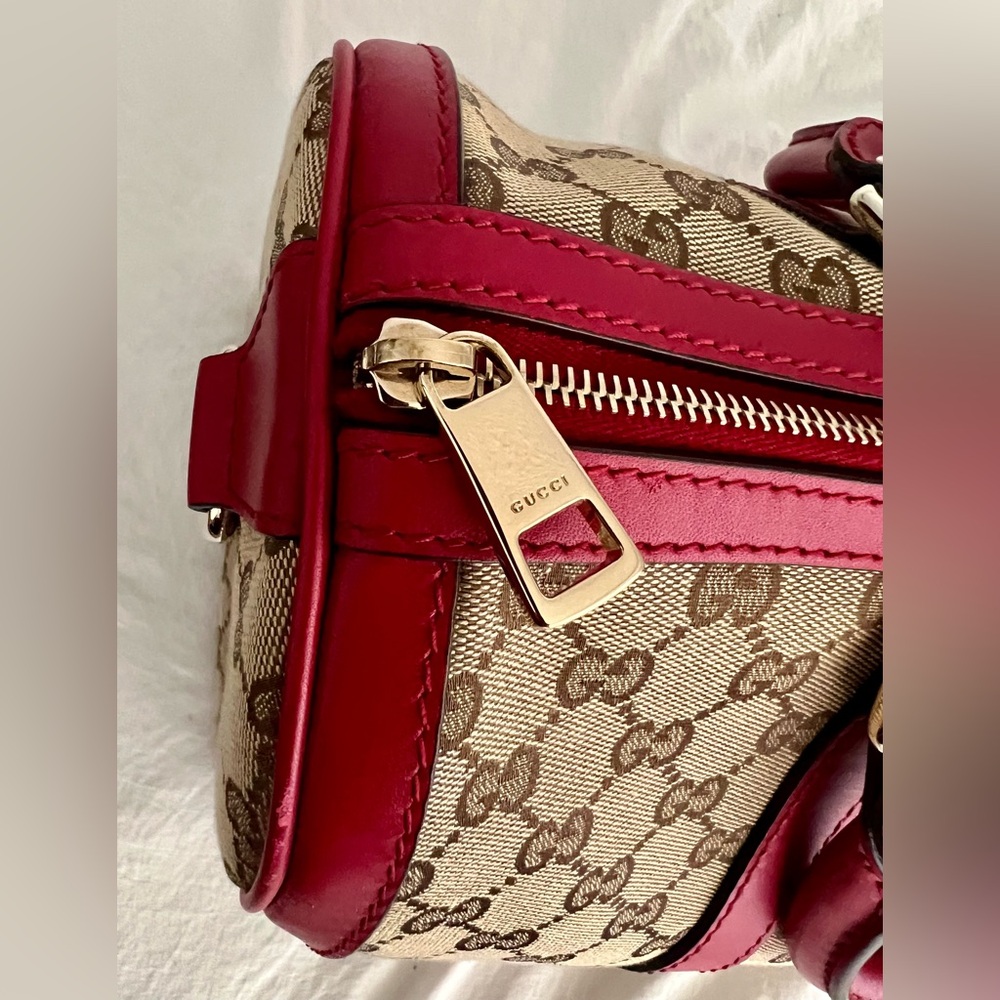 👑✅PRICE FIRM✅ AUTHENTIC Gucci Boston Like New!!! - Picture 8 of 17